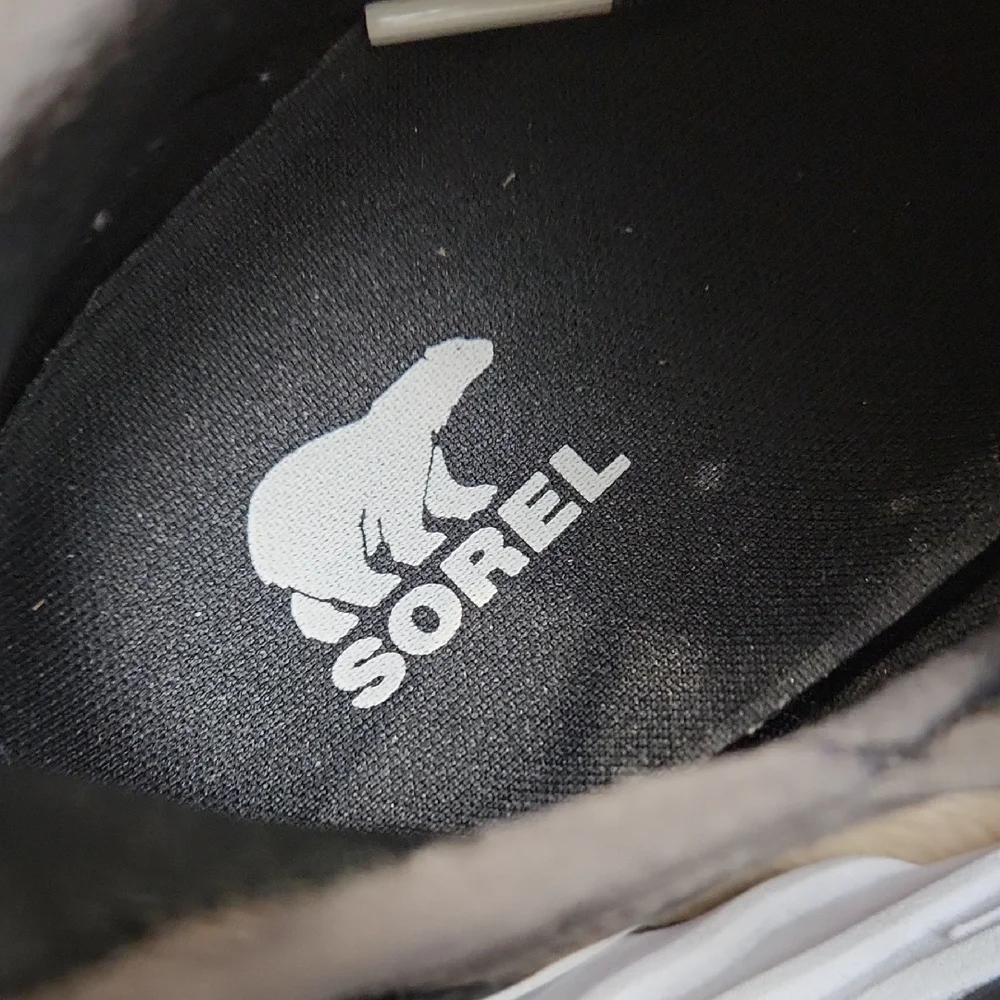 Sorel Black and Gray Athletic Shoes - Picture 8 of 11